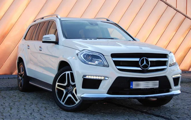 mercedes benz Mercedes-Benz GL cena 119900 przebieg: 179000, rok produkcji 2013 z Katowice